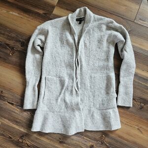 Beige Women's Wool Blend Cardigan By Banana Republic